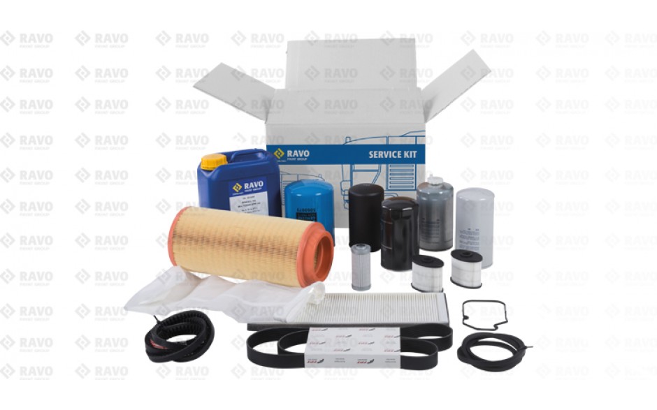 Service Kit 5serie (Ti3) - C+ (inkl. Getriebe Öl)