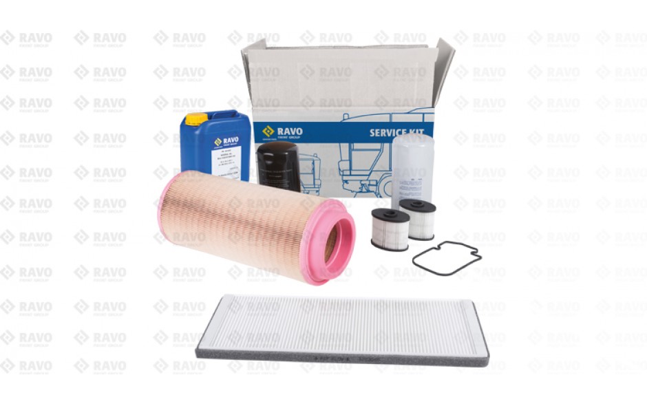 Service Kit 5i-serie (Eu5) - B (inkl. Getriebe Öl)